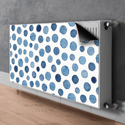 Decorative radiator mat Spots