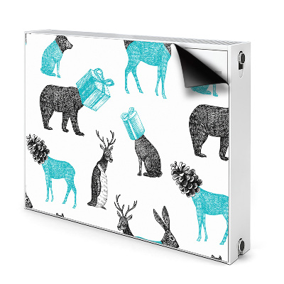 Magnetic radiator mat Animals