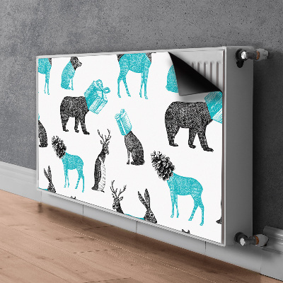 Magnetic radiator mat Animals