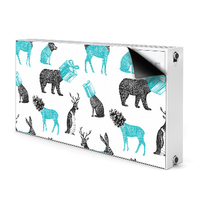 Magnetic radiator mat Animals