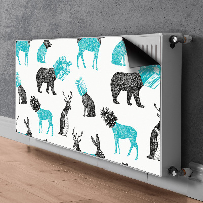 Magnetic radiator mat Animals