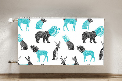 Magnetic radiator mat Animals