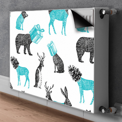 Magnetic radiator mat Animals