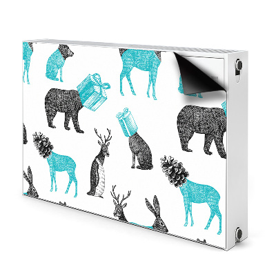 Magnetic radiator mat Animals