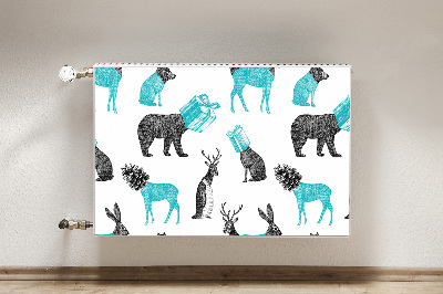 Magnetic radiator mat Animals