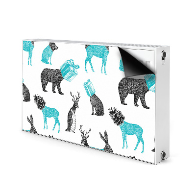 Magnetic radiator mat Animals