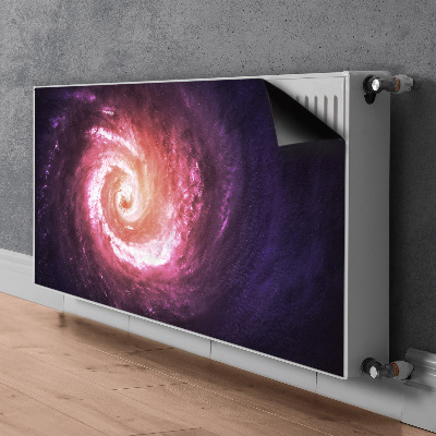 Decorative radiator cover Space vortex