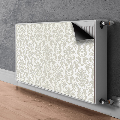 Printed radiator mat Floral wallpaper