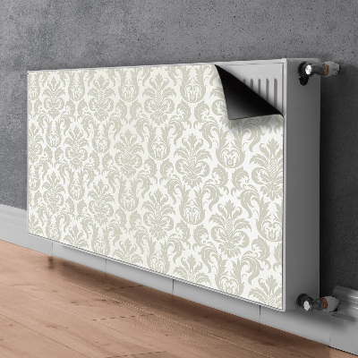 Printed radiator mat Floral wallpaper