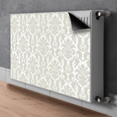 Printed radiator mat Floral wallpaper