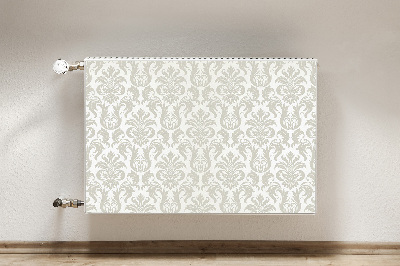 Printed radiator mat Floral wallpaper