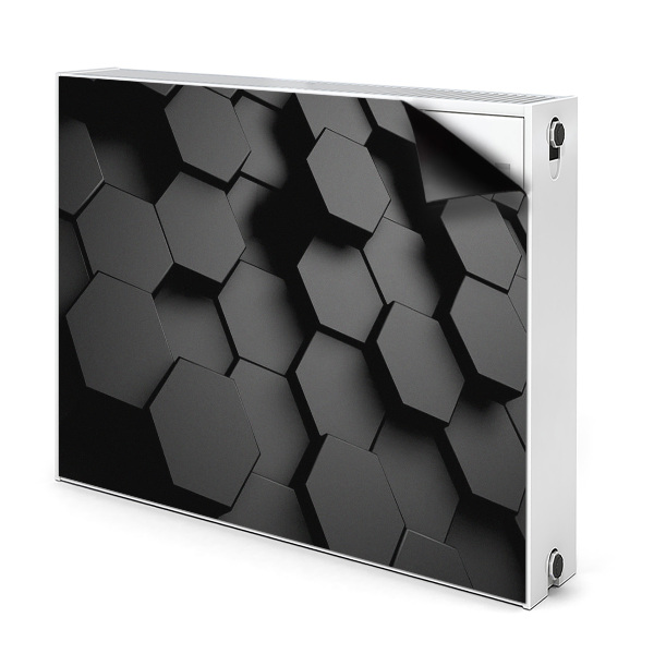 Radiator cover Black honey slices