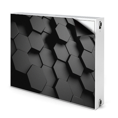 Radiator cover Black honey slices