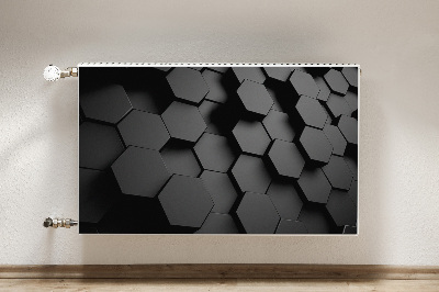 Radiator cover Black honey slices