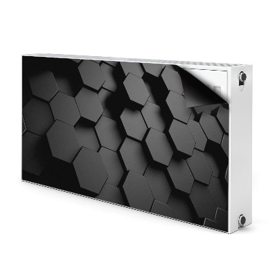 Radiator cover Black honey slices