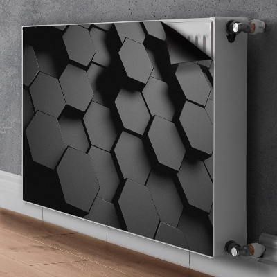 Radiator cover Black honey slices