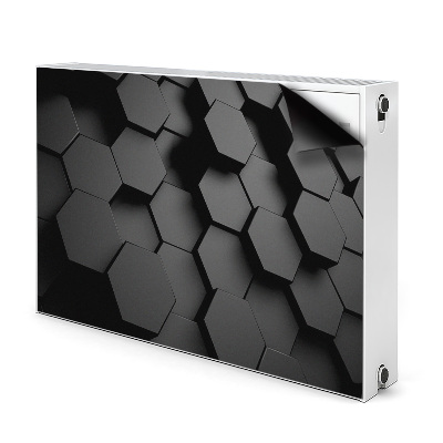 Radiator cover Black honey slices