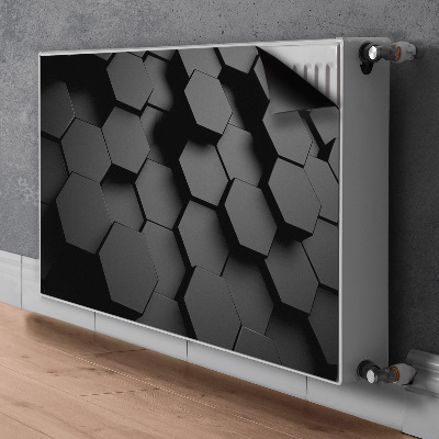 Radiator cover Black honey slices