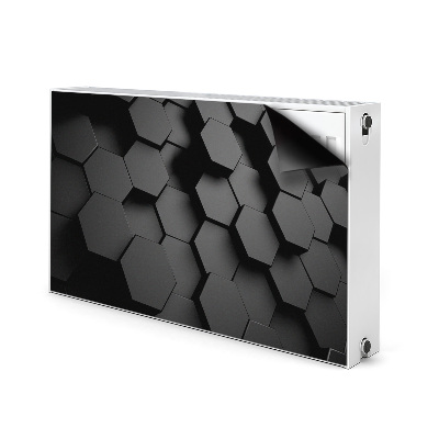 Radiator cover Black honey slices