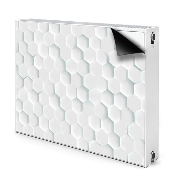 Radiator cover White honey slices