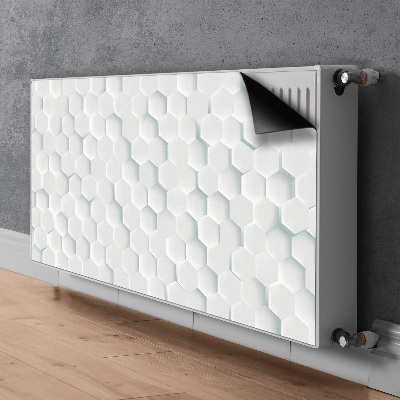 Radiator cover White honey slices