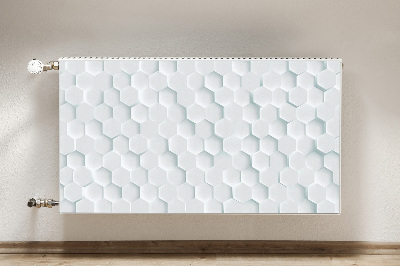 Radiator cover White honey slices