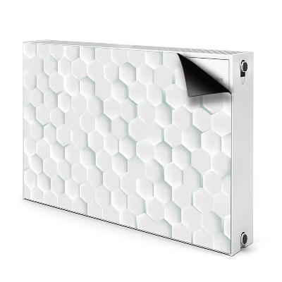 Radiator cover White honey slices