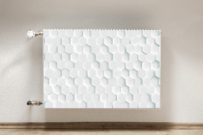 Radiator cover White honey slices