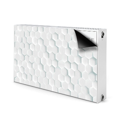 Radiator cover White honey slices