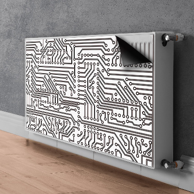 Magnetic radiator mat Integrated circuit