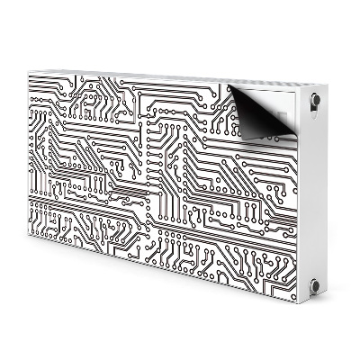 Magnetic radiator mat Integrated circuit