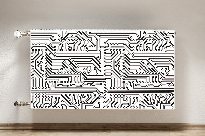 Magnetic radiator mat Integrated circuit