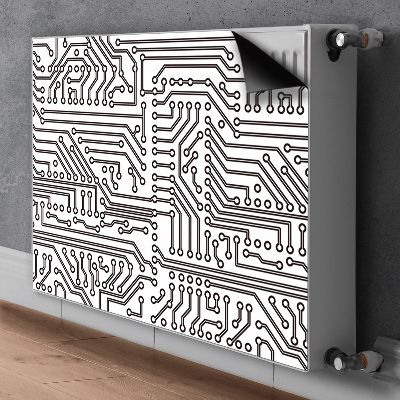 Magnetic radiator mat Integrated circuit