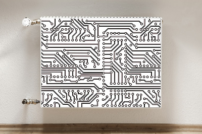 Magnetic radiator mat Integrated circuit