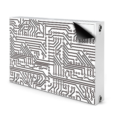 Magnetic radiator mat Integrated circuit