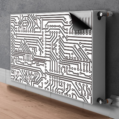 Magnetic radiator mat Integrated circuit