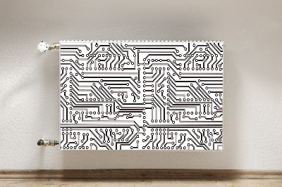 Magnetic radiator mat Integrated circuit