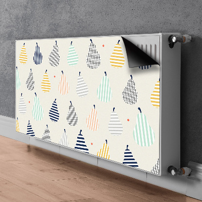 Magnetic radiator mat Pears