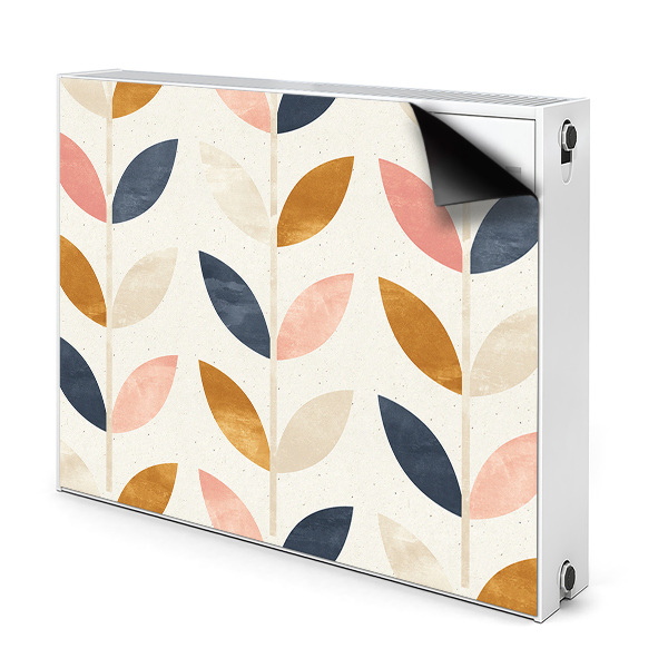 Decorative radiator cover Scandinavian pattern