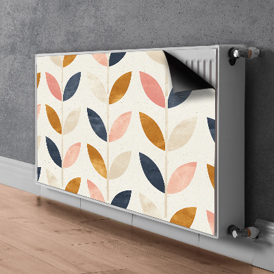 Decorative radiator cover Scandinavian pattern