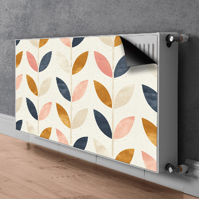 Decorative radiator cover Scandinavian pattern