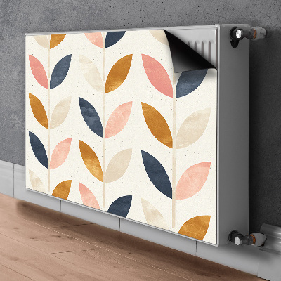 Decorative radiator cover Scandinavian pattern