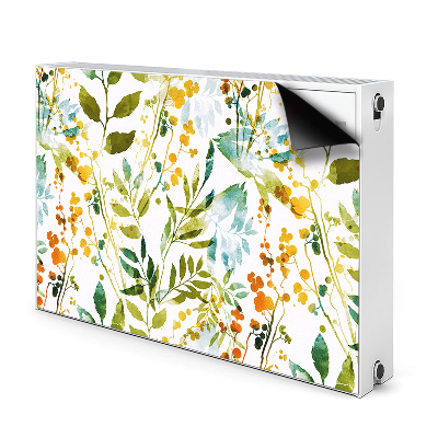 Printed radiator mat Boho flowers