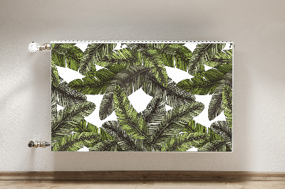 Magnetic radiator mat Jungle leaves