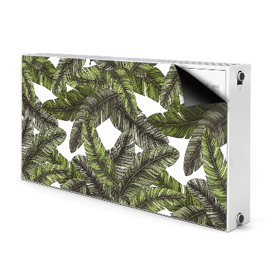 Magnetic radiator mat Jungle leaves