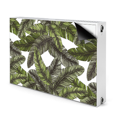 Magnetic radiator mat Jungle leaves