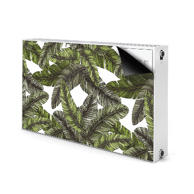 Magnetic radiator mat Jungle leaves