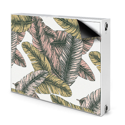 Radiator cover Banana leaves