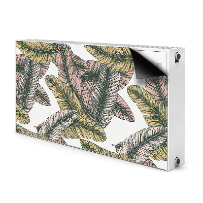 Radiator cover Banana leaves