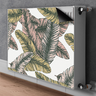 Radiator cover Banana leaves